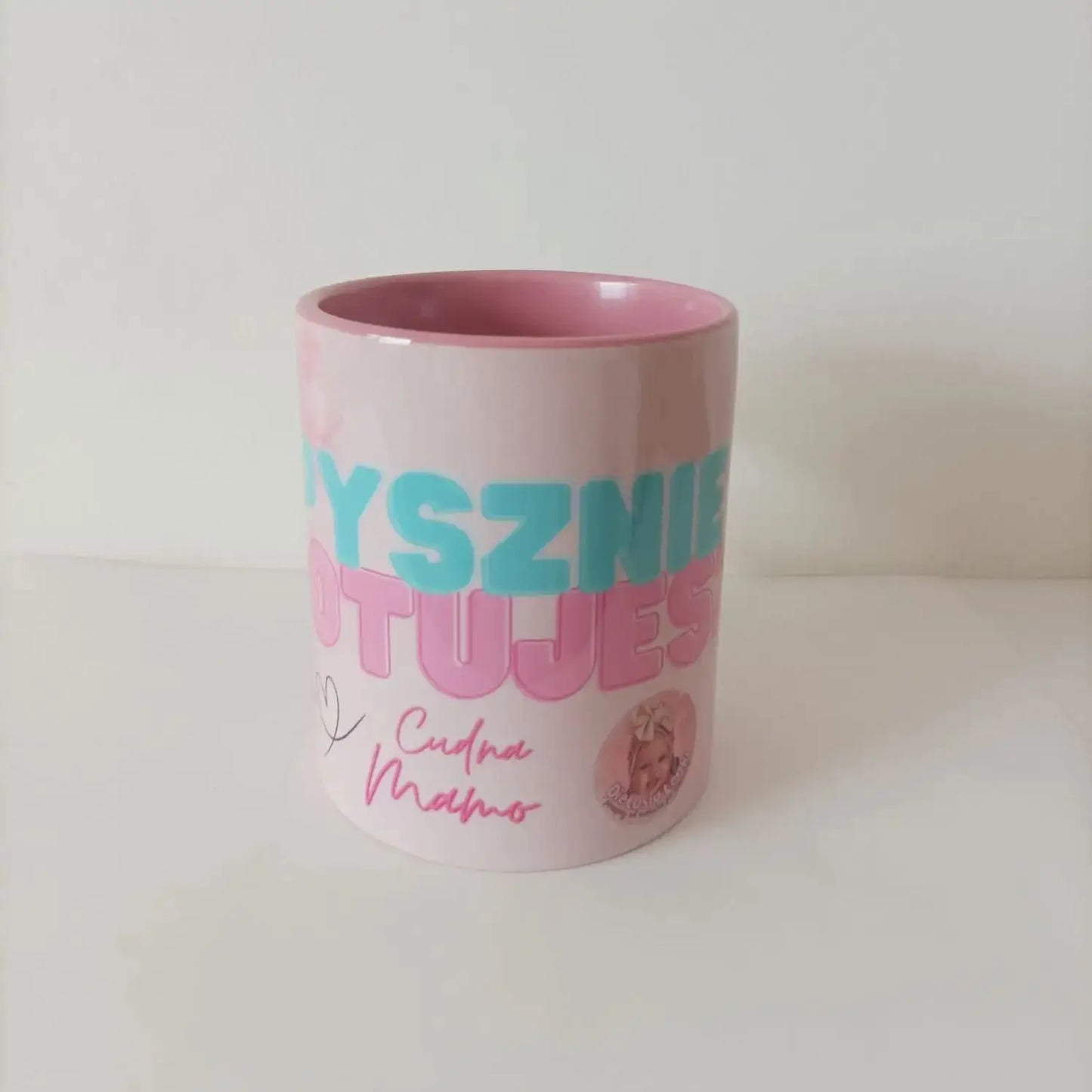 Kubek PYSZNIE GOTUJESZ CUDNA MAMO 🌸